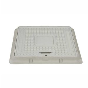 Kompozit Kare Çerçeveli Rögar Kapağı 50×50 C250 Sınıf